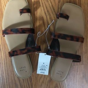Target A New Day Brown Tortoise Sandals